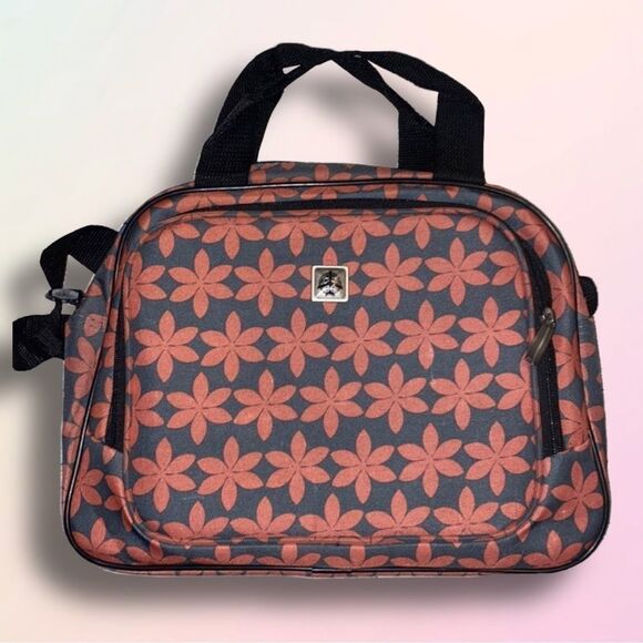 Retro, Floral, Airline Carry On Bag, Small/Medium - Picture 9 of 9